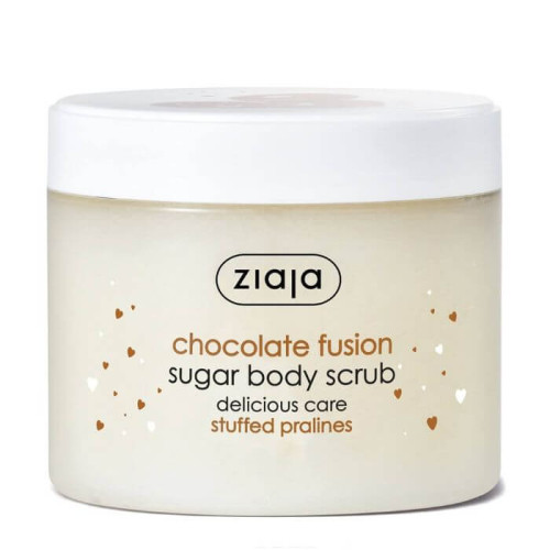 Ziaja Chocolate fusion Sugar Body Scrub Захарен скраб за тяло Шоколад 300 мл