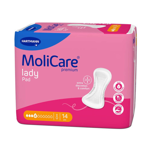 Hartmann MoliCare Lady Подложки за жени 4 капки x 14 бр