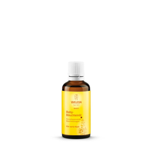 Weleda Baby Масажно олио за коремчето на бебето 50 мл