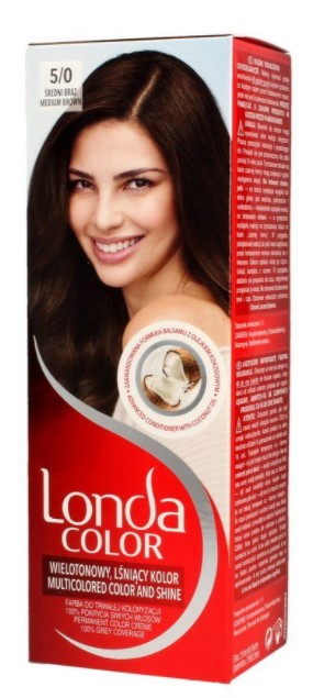 Londa Color Перманентна крем-боя за коса 5/0 Средно кафяв Procter&Gamble