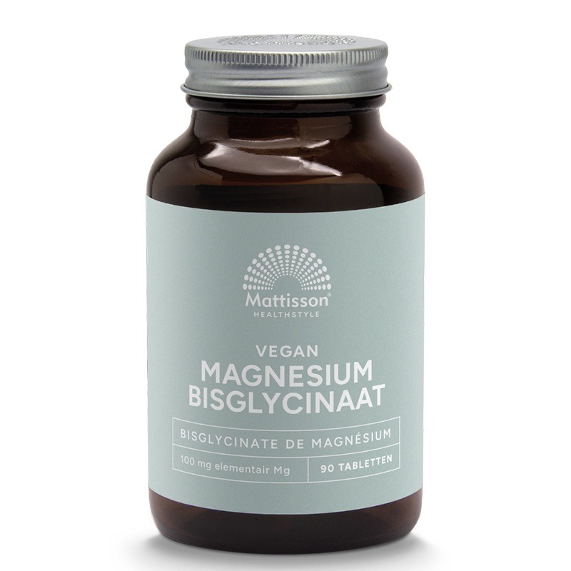 Mattisson Магнезий (бисглицинат) 100 mg с таурин и черен пипер х 180 таблетки