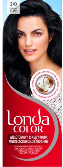 Londa Color Перманентна крем-боя за коса 2/0 Черен Procter&Gamble