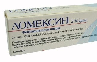 Ломексин крем при гъбични инфекции 2% х 30 г PharmaSwiss
