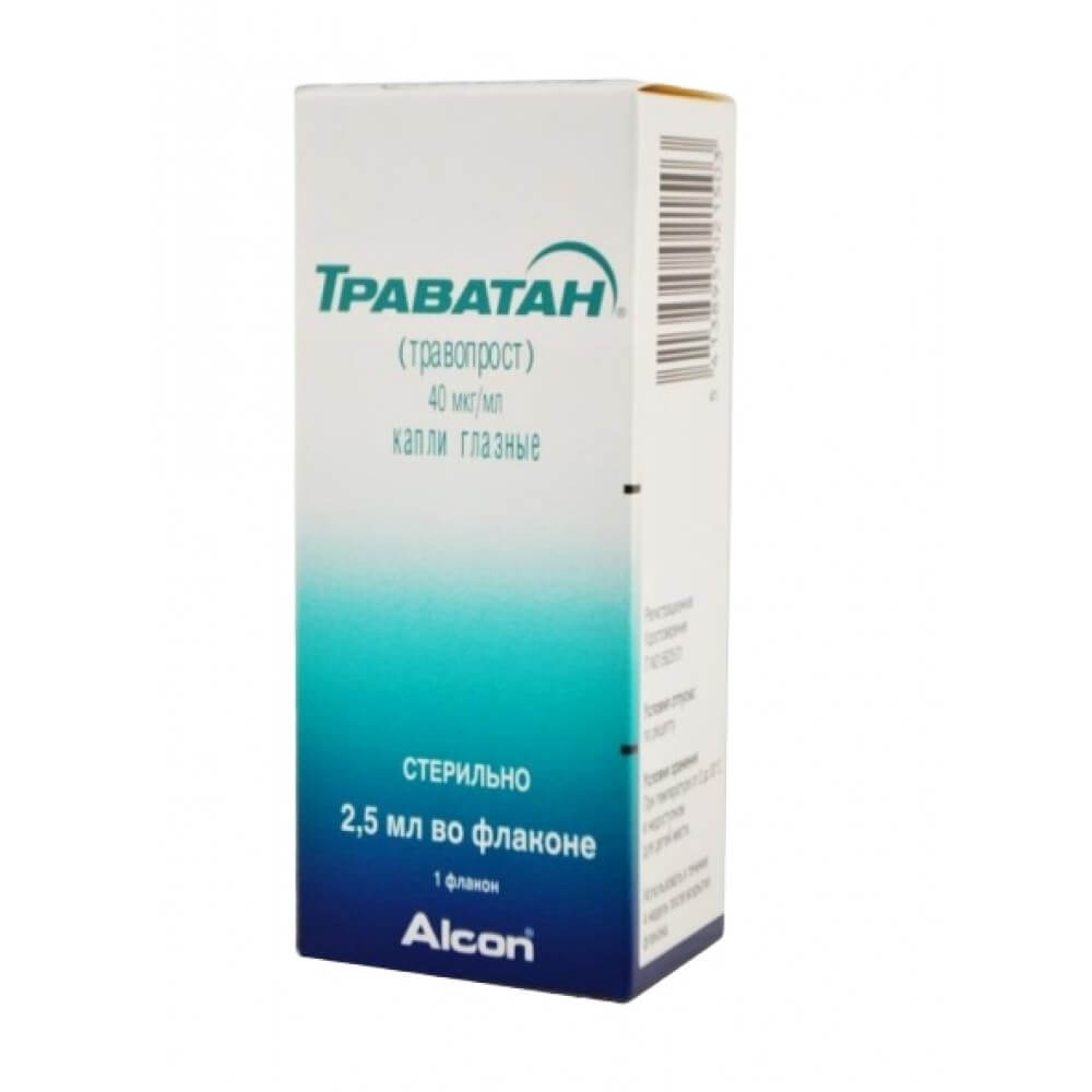 Траватан капки за очи 40 мкг/мл х2.5 мл Novartis