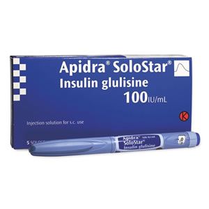 Апидра Солостар инжекционен разтвор 100 IU/мл 5 броя х 3 мл Sanofi