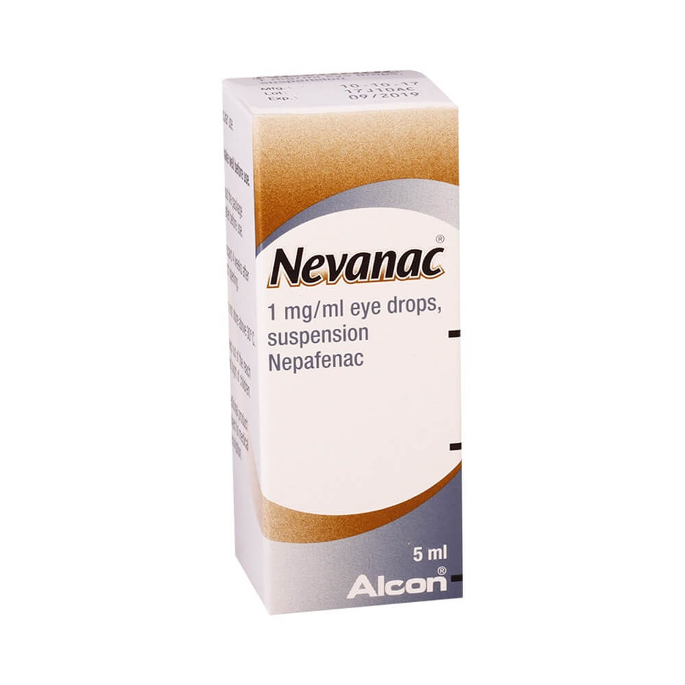 Неванак капки за очи 1 мг/мл х5 мл Novartis