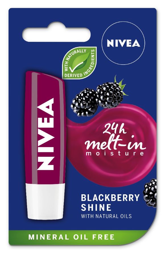 Nivea Балсам за устни с къпина 4.8 гр