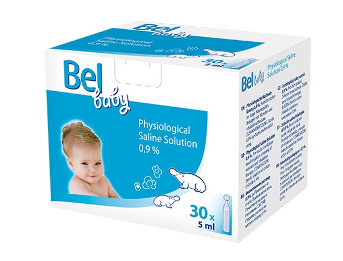Hartmann Bel baby Ампули физиологичен разтвор 5 мл 30 бр