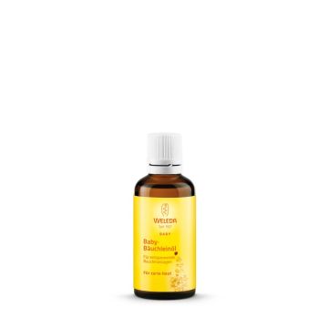 Weleda Baby Масажно олио за коремчето на бебето 50 мл