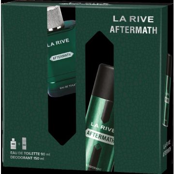 La Rive Aftermath Тоалетна вода 90 мл + Дезодорант за мъже 150 мл Комплект