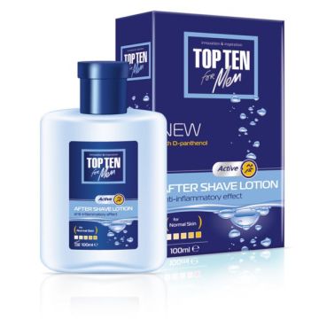 Top Ten for Men Active Лосион за след бръснене за мъже 100 мл