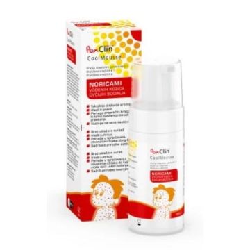 PoxClin Cool Mousse Успокояваща пяна за кожа за деца с варицела 100 мл Medis