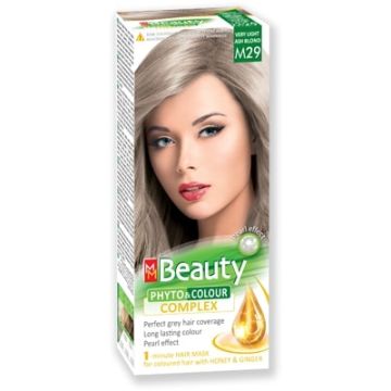 MM Beauty Phyto Colour Трайна фито боя за коса, М29 Много светъл пепеливо рус