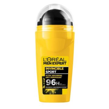L’Oreal Men Expert Invincible Sport 96h Део рол-он против изпотяване за мъже 50 мл