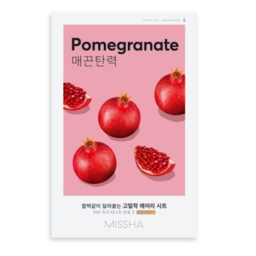 Missha Air Fit Шийт маска за еластична кожа на лицето с нар 1 бр