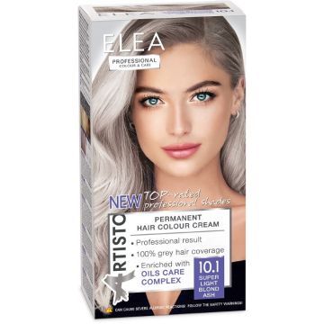 Elea Professional Artisto Крем боя за коса 10.1 Супер светло рус пепелен