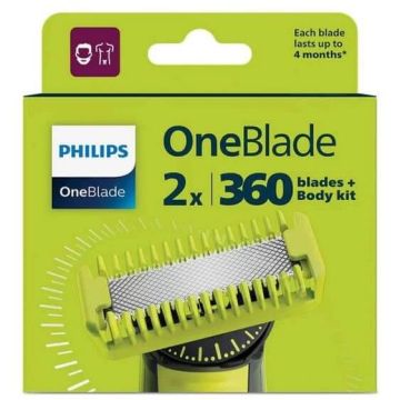 Philips One Blade Резервни ножчета QP624/50 х 2 бр