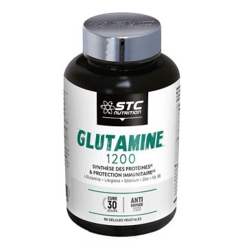 Glutamine 1200 За физическо и психическо възстановяване 120 капсули