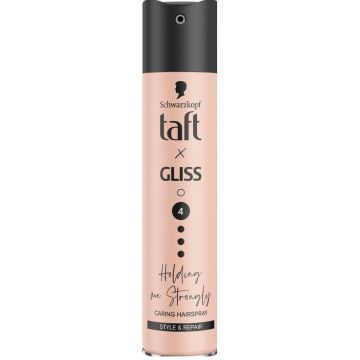 Taft x Gliss Holding me Strongly 4 Лак за коса 250 мл