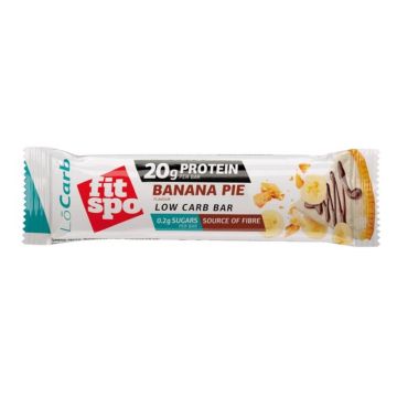 FITSPO Protein Bar Протеинов бар Lo Carb Бананов пай 60 гр