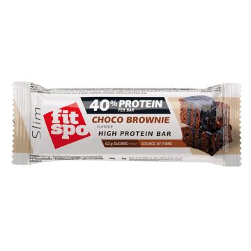 FITSPO Protein Bar Протеинов бар Slim Шоколадово брауни 50 гр