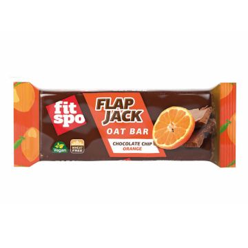 FITSPO Flapjack Chocolate and Orange Енергиен бар Шоколад и портокал 90 гр