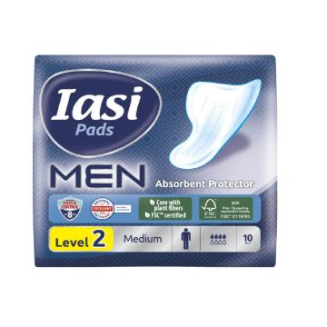 Iasi Men Pad Medium level 2 Урологични подложки за мъже х 10 бр