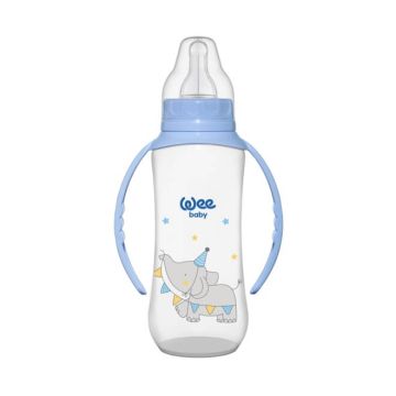 WEE BABY Classic PP Шише за хранене с дръжки 270 мл