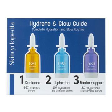 Skincyclopedia Hydrate & Glow Guide Комплект 3 части