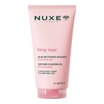 Nuxe Very Rose Успокояващ почистващ гел 150 мл