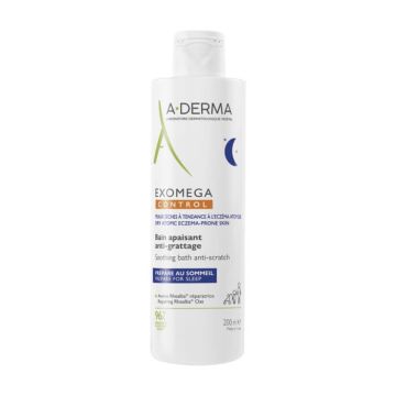 A-Derma Exomega Control Успокояваща вана срещу разчесване 200 мл