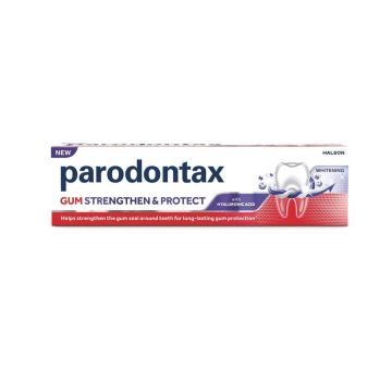 Parodontax Strengthen and Protect Whitening Паста за зъби за комплексна защита 75 мл