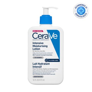 CeraVe Интензивен хидратиращ лосион за лице и тяло с 5% хидроурея 473 мл