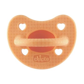 Chicco SOFT LUX Залъгалка 2-6М оранжев