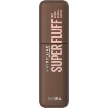 Maybelline Super Fluff Brow Mousse Спирала за вежди, 257 Medium Brown​