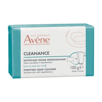 Avene Cleanance Почистващ сапун за мазна и склонна към акне кожа 100 гр