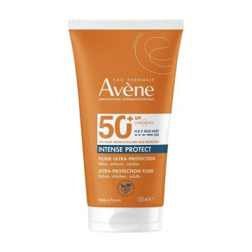 Avene Sun Intense Protect Слънцезащитен водоустойчив флуид SPF50+ 150 мл
