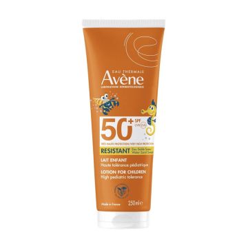 Avene Sun Resistant Слънцезащитно мляко за деца за лице и тяло SPF50+ 250 мл