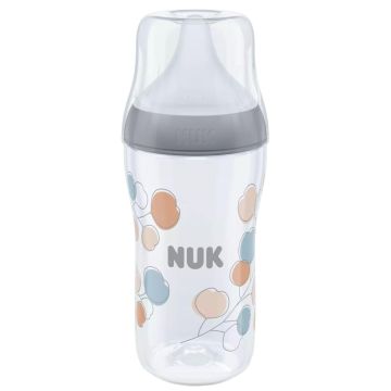 Nuk Perfect Match Temperature Control PP Шише със силиконов биберон М 3М+ 260 мл Клонче
