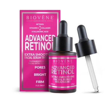 Biovene Ретинол екстра-гладък серум за обновяване в дълбочина и стягане 30 мл