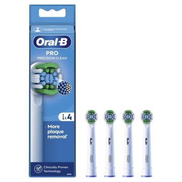 Oral-B Precision Clean Накрайници за електрическа четка за зъби ЕВ 20-4 х 4 бр
