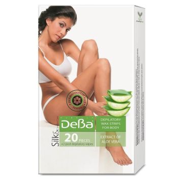 Deva Депилиращи ленти за тяло алое x 20 бр