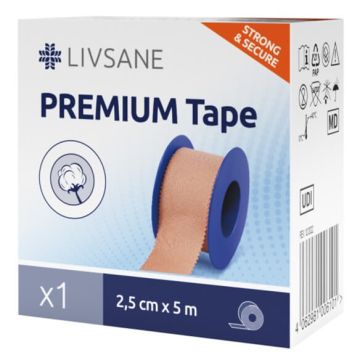 Livsane Премиум Прикрепваща ролка 2.5см х 5м
