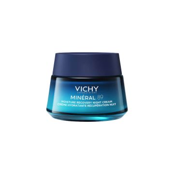 Vichy Minéral 89 Нощен крем за интензивна хидратация 50 мл