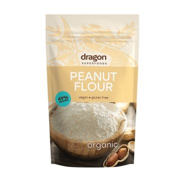 Био брашно от фъстъци 200 гр Dragon Superfoods