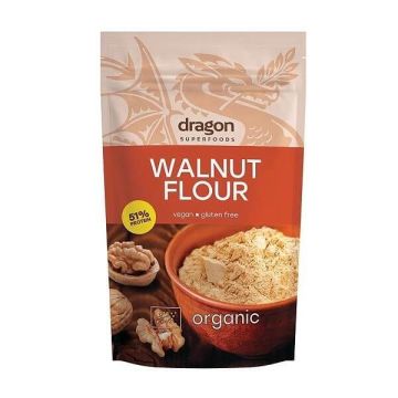 Био брашно от орехи 200 гр Dragon Superfoods