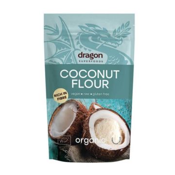 Био Брашно от кокос 200 гр Dragon Superfoods