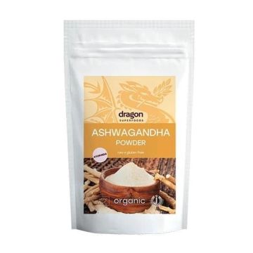 Био Ашваганда на прах 200 гр Dragon Superfoods