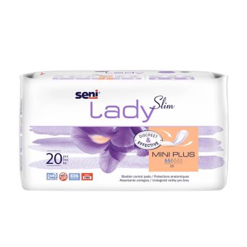 Seni Lady Slim Mini Plus Урологични мини подложки х 20 броя