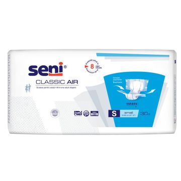 Seni Classic Air Пелени за възрастни S 6 капки х 30 бр